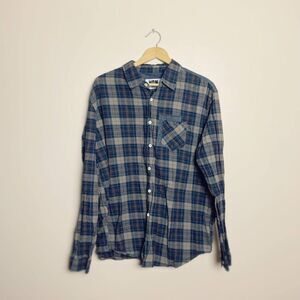 CLEARANCE! Plaid Woolf Originals New York Top XXL